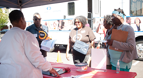 “Health on the Corner” Health Fair
